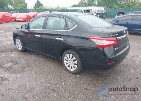 2014 Nissan Sentra S из США, поврежденный, VIN 3N1AB7AP3EY257107